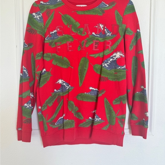 Zoe Karssen Island Fever Graphic Plant prints jumper XS - Picture 8 of 11